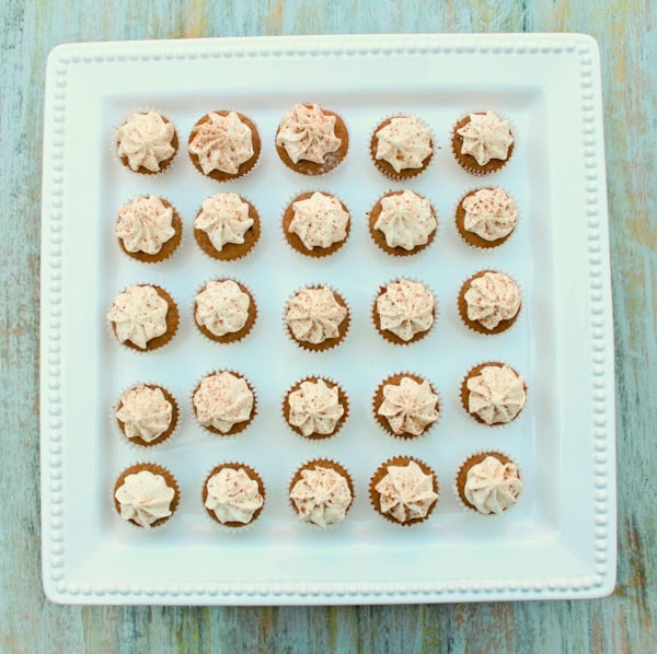Mini Chai Cupcakes