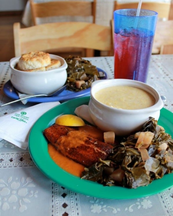 HomeGrown's Collard Greens and Cheezy Grits!