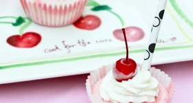 Strawberry Malt Cheesecakes