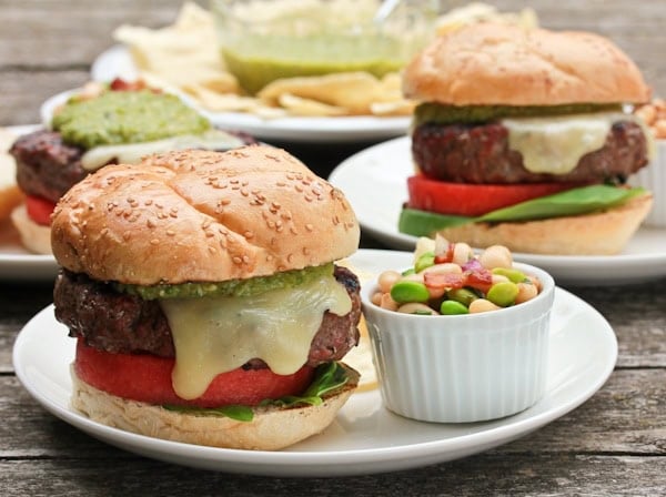 Salsa Verde Burger