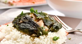 Stuffed Poblano Peppers