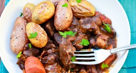 Venison Bourguignon