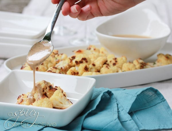 Oven Roasted Cauliflower